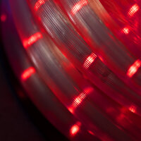 LED Lichtschlauch verschiedene Farben IP65 UV Resistent mit Netzstecker Länge wählbar Warmweiß 11 Meter