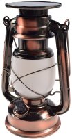 LED Camping Laterne "CT-CL Copper" SOLAR ØxH 12x23,5cm, warmweiß, dimmbar