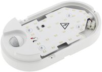 LED Wandleuchte "NIAS" IP54, 4000K 10W, 830lm, PIR-Bewegungsmelder
