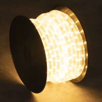 LED Lichtschlauch verschiedene Farben IP65 UV Resistent mit Netzstecker Länge wählbar Neutralweiß 9 Meter
