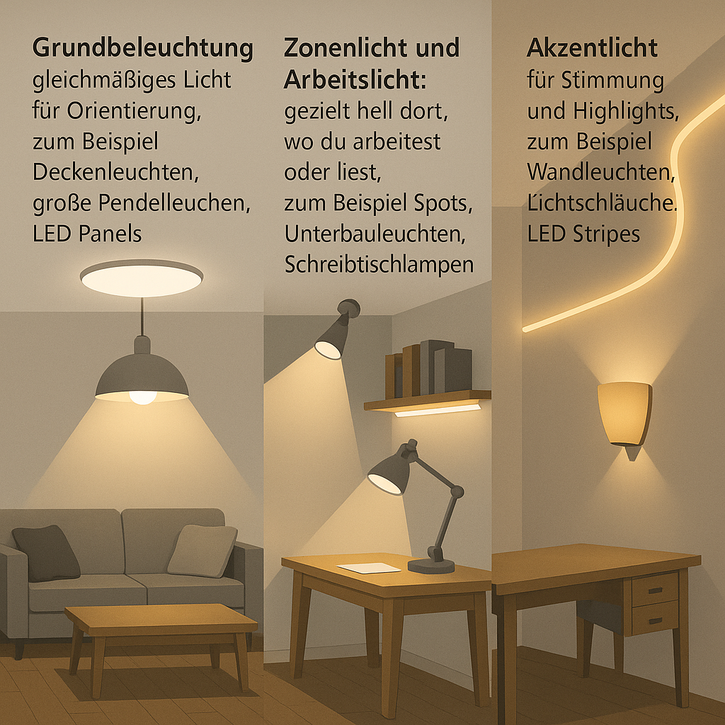 Lichtarten richtig und intelligent verbinden