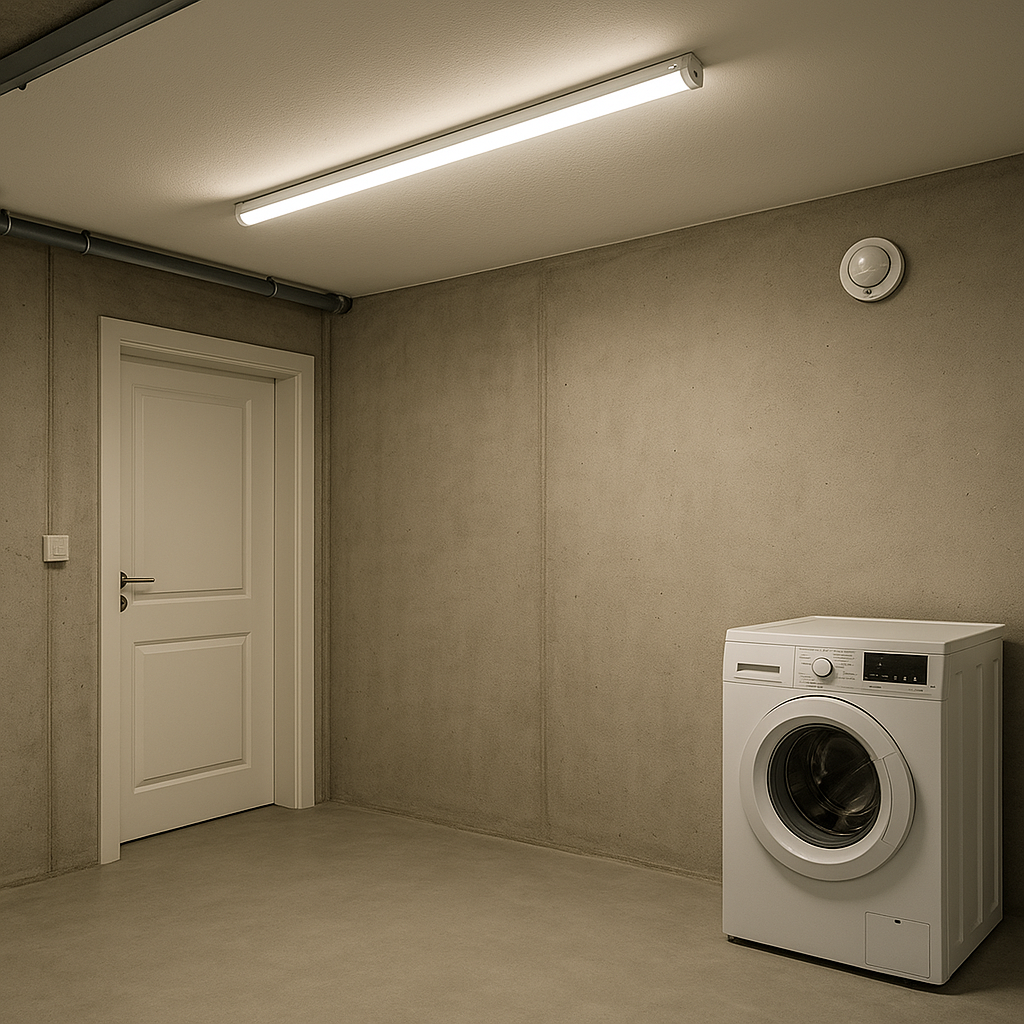 Kellerbeleuchtung die optimal auf den zweck abgestimmt ist