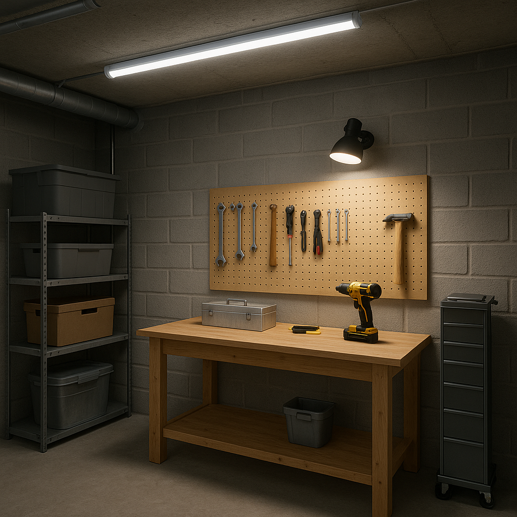 Werkstattbeleuchtung ist extrem wichtig um genau arbeiten zu können